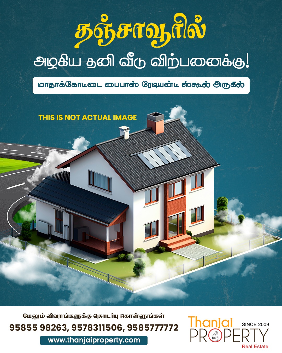 Residential House / Villa for Sale in MATHAKOTTAI ROAD, THANJAVUR, Thanjavur